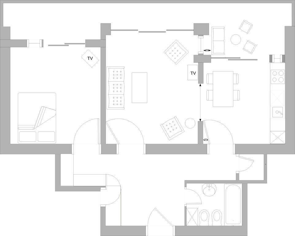 Apartment Deligradska بلغراد المظهر الخارجي الصورة